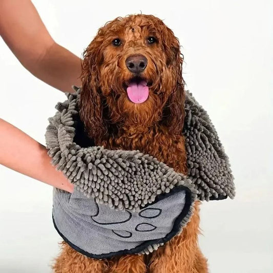 Ultra-Soft Microfiber Pet Drying Towel